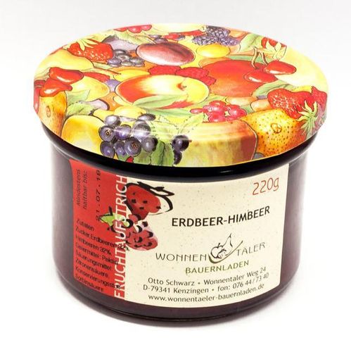 Erdbeer - Himbeer  Fruchtaufstrich 220g