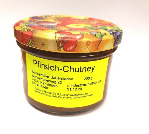 Pfirsich-Chutney 200g